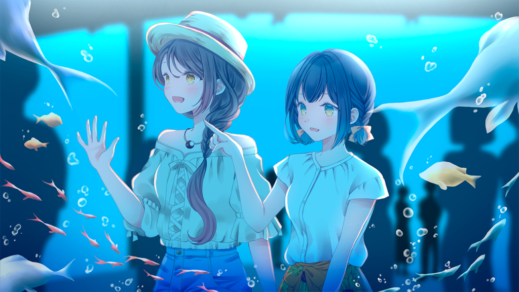 【PC/PE/汉化】梅时露霁书 ~雨潺海汐间~ – ツユチル・レター～海と栞に雨音を～