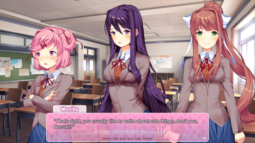 【PC/PE/汉化】心跳文学部！ – Doki Doki Literature Club!